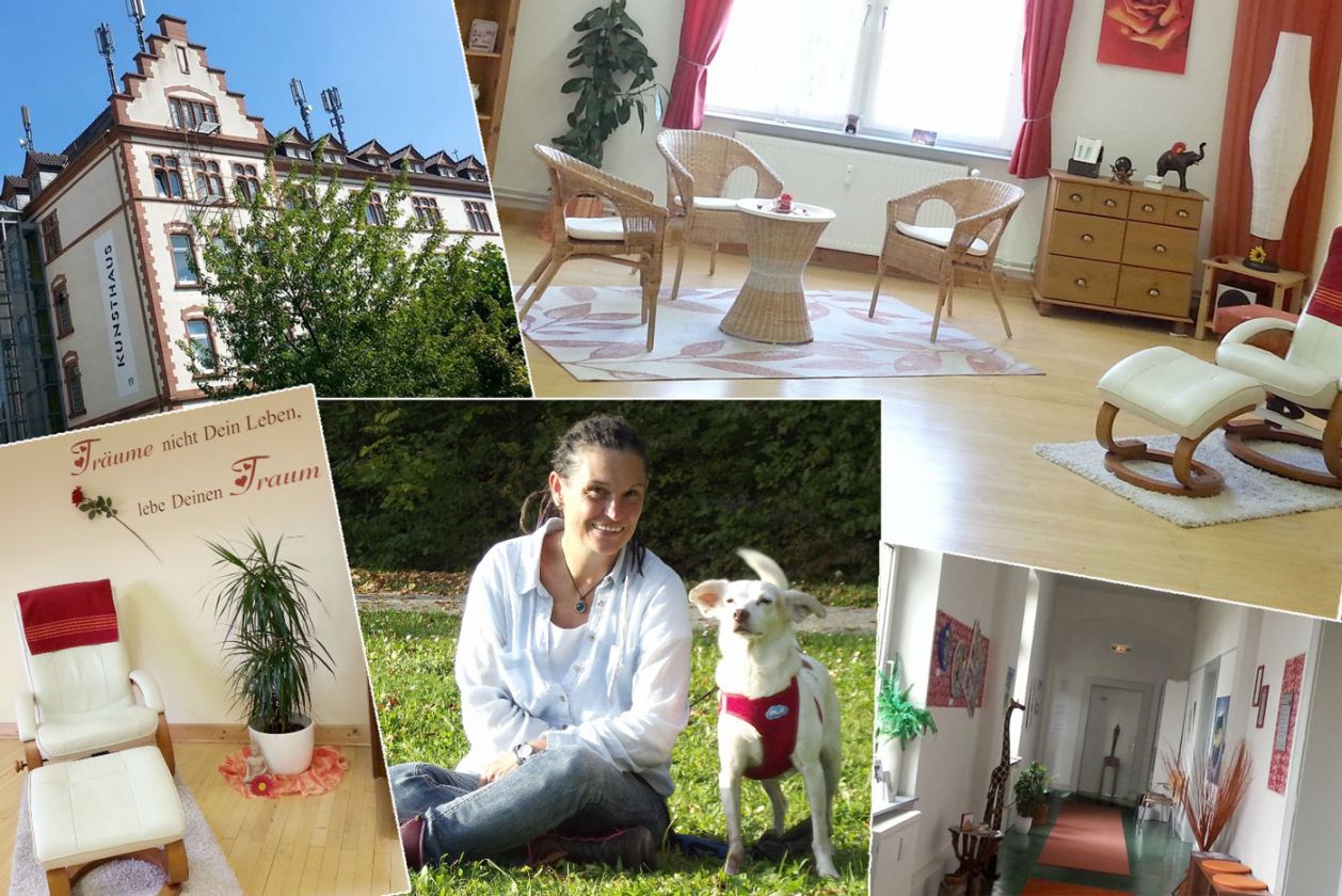 Das Charisma Atelier im zentralgelegenen Kunsthaus Worms mit Chino und Claudia